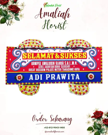 Papan Bunga Ucapan Selamat Madras Hulu